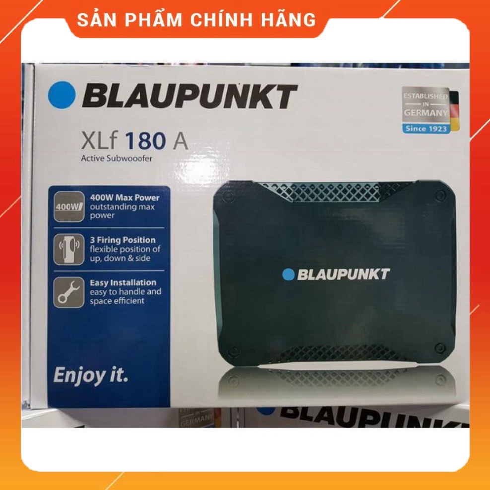 Loa Sub Gầm Ghế Blaupunkt XLF 180A cực đỉnh chính hãng Bảo Hành 12 Tháng - Công Nghệ Đức
