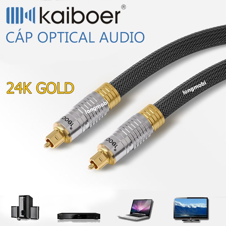 KAIBOER KOF 310 - CÁP OPTICAL AUDIO 1M CHUYÊN DỤNG DÀNH CHO DAC