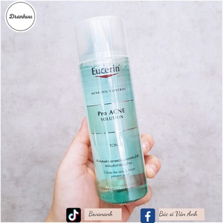 Nước cân bằng cho da nhờn mụn Eucerin 200ml