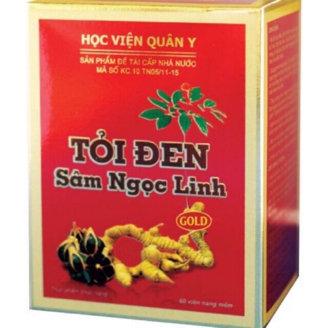 Tỏi Đen Sâm Ngọc Linh Gold - Học viện Quân Y