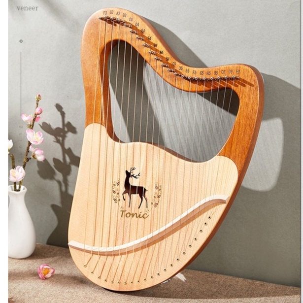 [Lyre 16 dây Molin] Đàn hạc cầm tay LYRE HARP MOLIN-IM012 đày đủ phụ kiện 16 DÂY Âm vang phím chuẩn