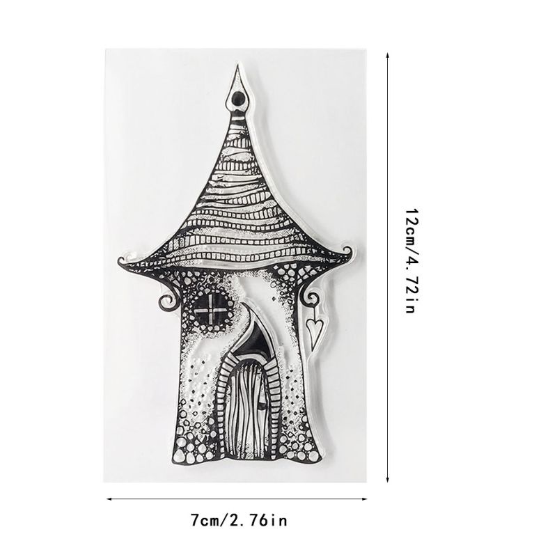 Con Dấu Silicone Trong Suốt Dùng Trang Trí Album Ảnh DIY