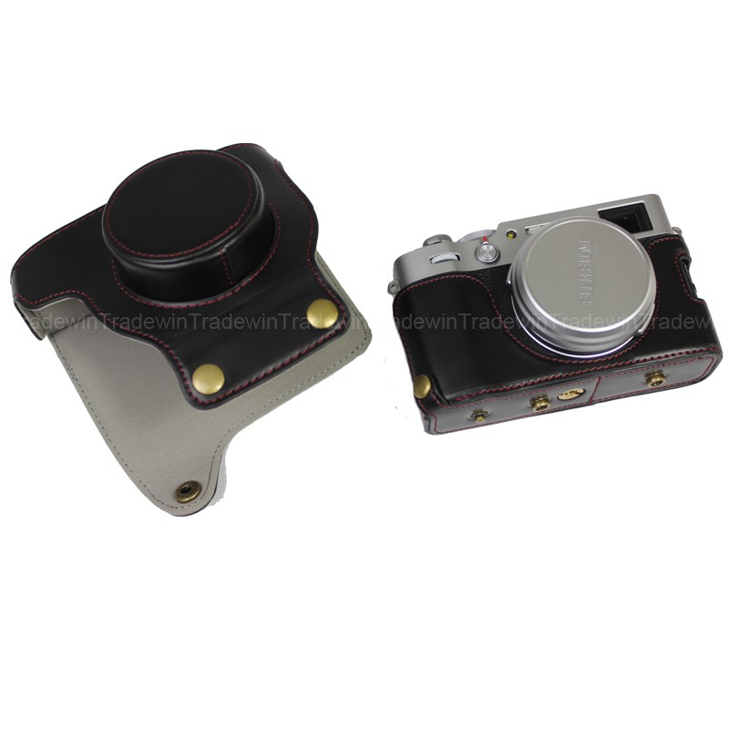 Túi Da Đựng Máy Ảnh Fujifilm X100V Có Dây Đeo Vai Tiện Dụng
