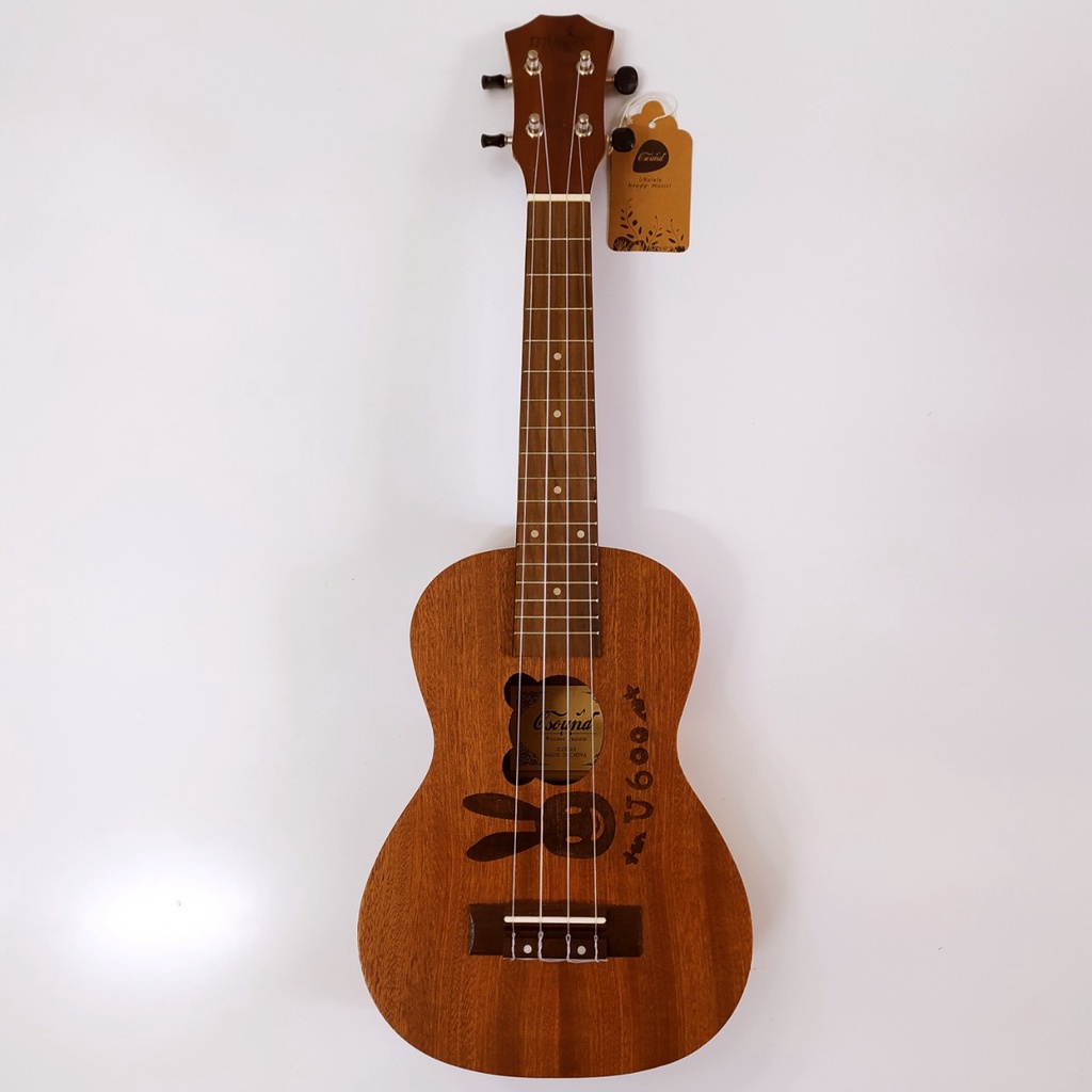 [ đàn ukulele giá rẻ ] Đàn Ukulele Concert (23') Gỗ Mahogany (Tặng GT và pick gảy)