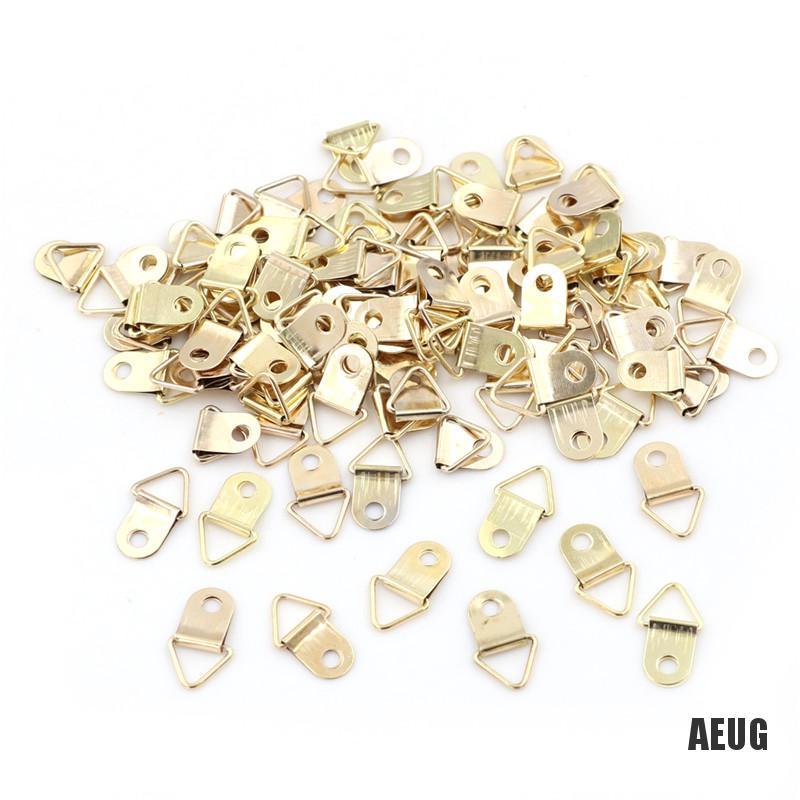 Set 100 Móc Treo Khung Ảnh Hình Chữ D 10x20mm