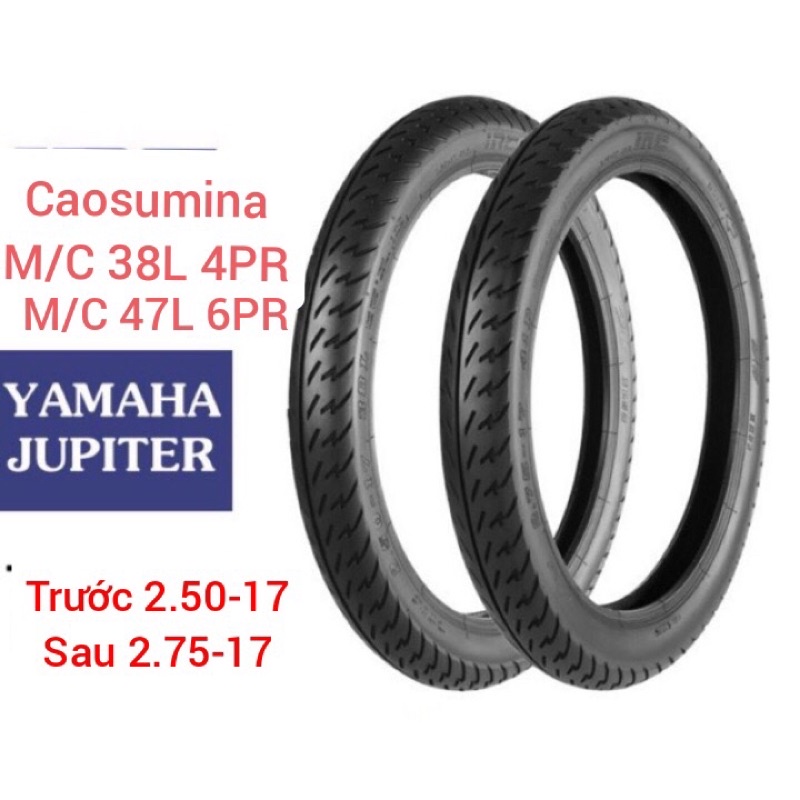 Lốp,vỏ lốp irc Jupiter Yamaha trước và sau inoue