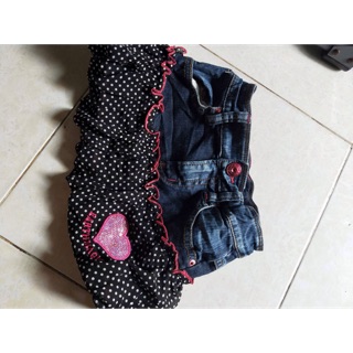 Set váy bé gái 15kg