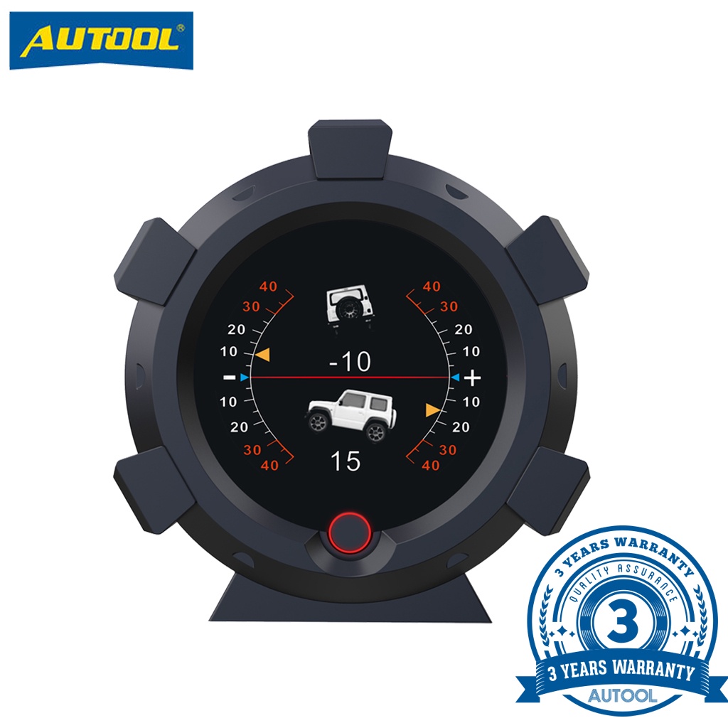 AUTOOL X95 màn hình hiển thị hướng lên trên ô tô HUD GPS Thích hợp cho tất cả ô tô Máy đo độ nghiêng Hiển thị góc nghiêng