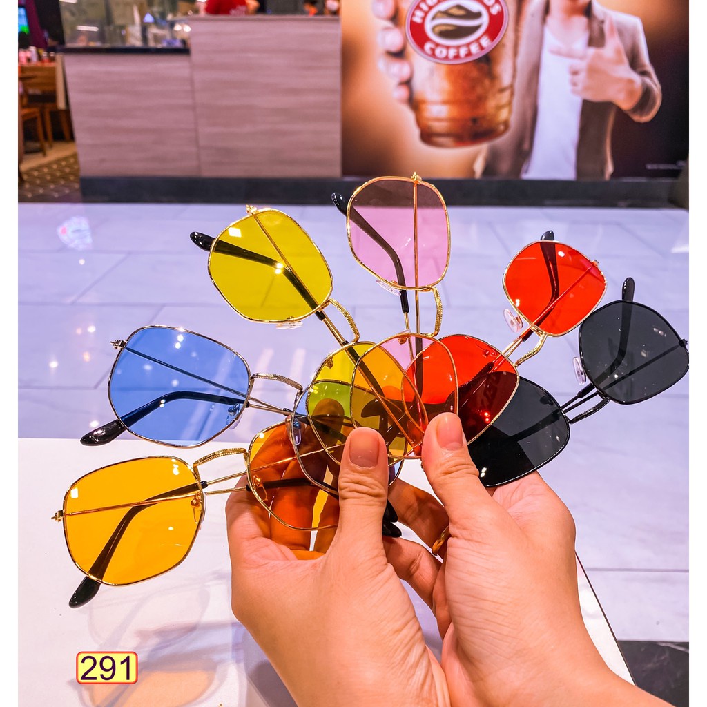 Mắt Kính Thời Trang Hot Trend 206 K291 Nhiều Màu Cực Đẹp - Hazo