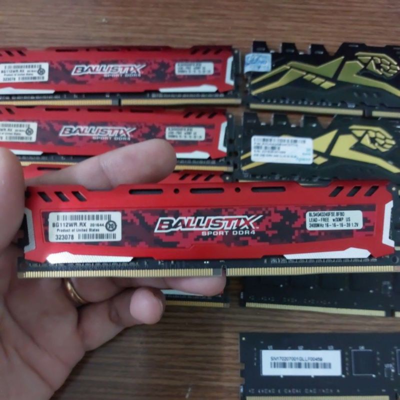 RAM DDR4 4G BUSS 2133 2400 Kingmax Kington Gkill