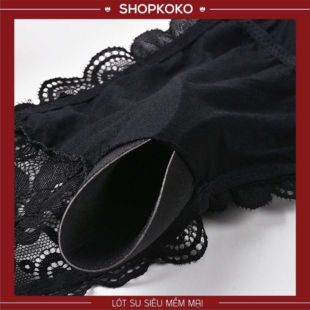 Áo Bra Ren Cúp Ngang❣️❣️FREESHIP❣️❣️Bra Cúp Ngực, Áo Lót Cúp Ngang, Áo Lót Ren Mới 088 | BigBuy360 - bigbuy360.vn