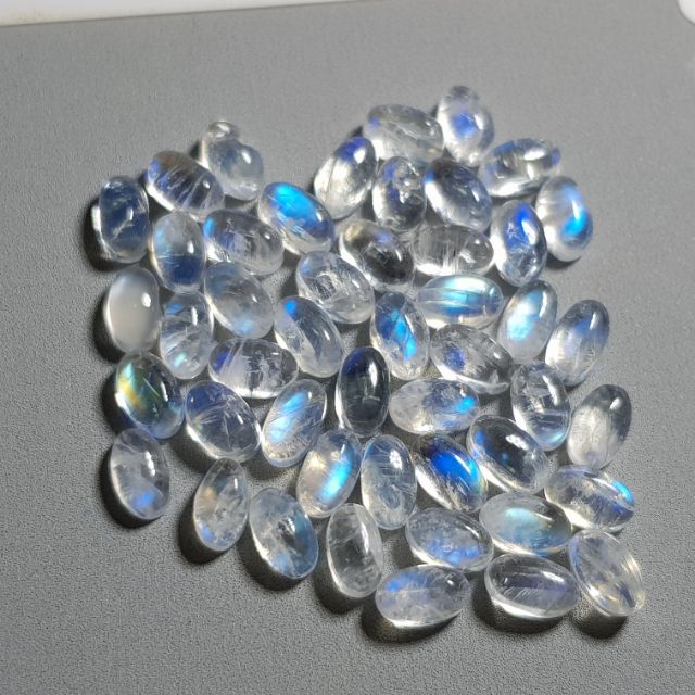 Moonstone đá mặt trăng 5x3mm