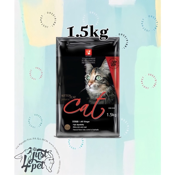 Cat Eye - Hạt khô cho mèo mọi lứa tuổi 1.5Kg