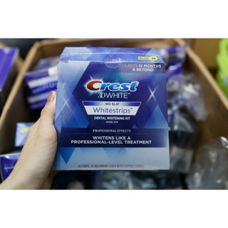 FOLLOW 33k - 14H ngày 16/1 - Miếng dán làm trắng răng crest 3d