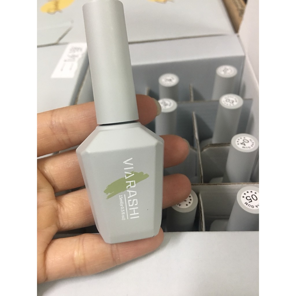 Set sơn 36 màu Viarashi (tặng bảng màu) hàng chính hãng - chuyên dành cho tiệm nails chuyên nghiệp