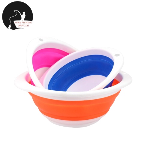 Bát đựng mồi câu cá gấp gọn tiện lợi , khay đựng mồi câu HPK-3