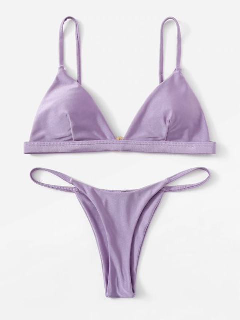 [BKN94] &lt;ÂU&gt; SET BIKINI TRIANGLE TÍM LILAC (10 MÀU)