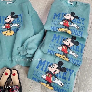 Áo nỉ Mickey