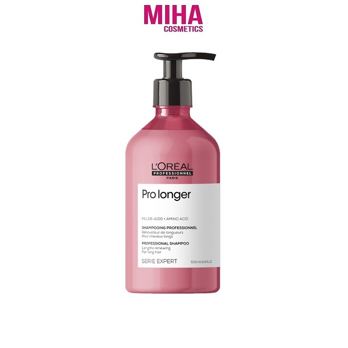 Dầu Gội Làm Dài Và Giảm Gãy Rụng L'Oreal Professionnel Serie Expert Pro Longer 500ml
