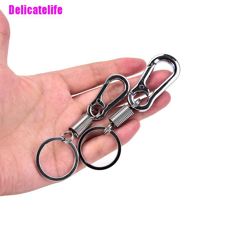 Móc khóa lò xo bằng thép không gỉ thiết kế tiện lợi