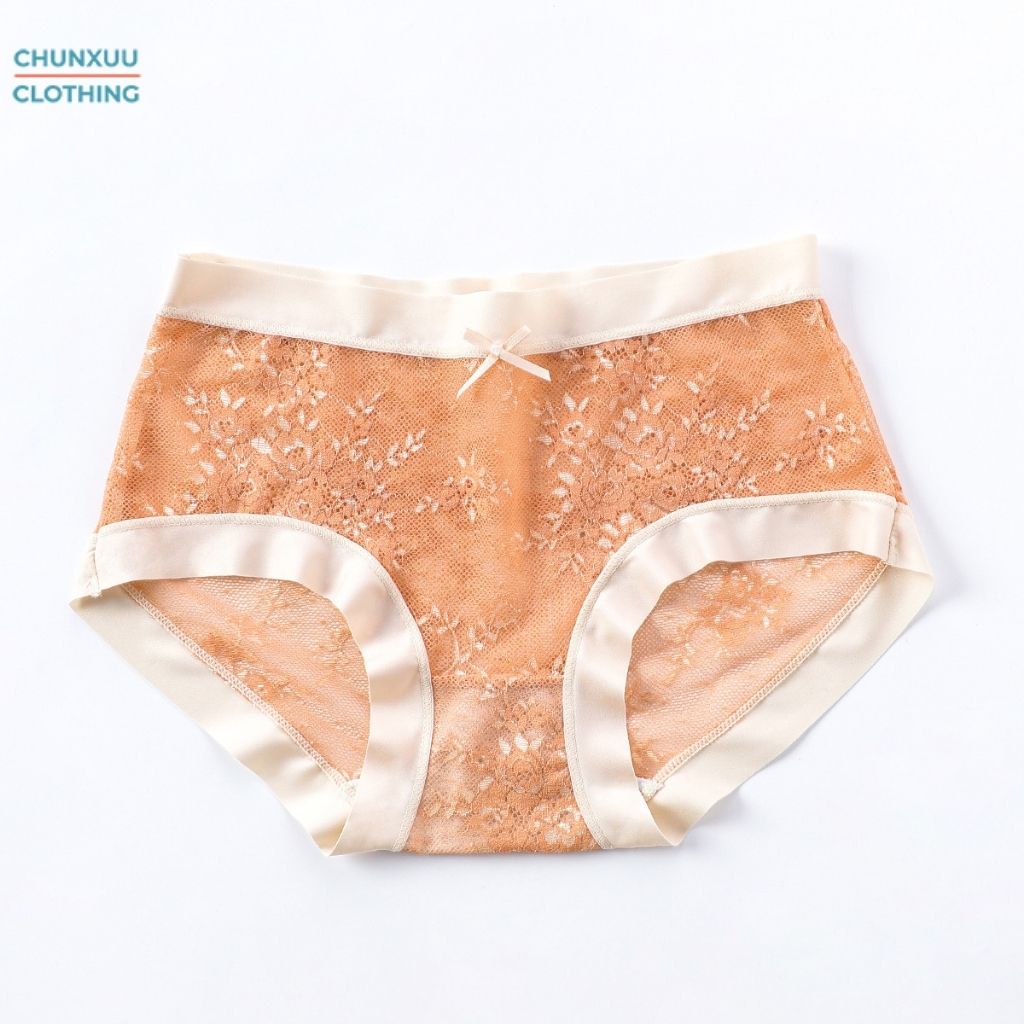 Quần lót ren hoa Chunxxu chất liệu cao cấp phối su lạnh thoáng khí - QC56