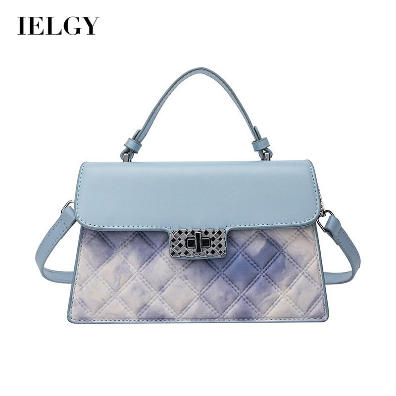 Túi Đeo Vai Màu gradient Họa Tiết Hình Thoi Thời Trang Cho Nữ