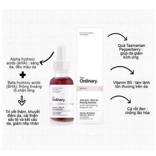[ AUTH] THE ORDINARY AHA 30% + BHA 2% PEELING SOLUTION.