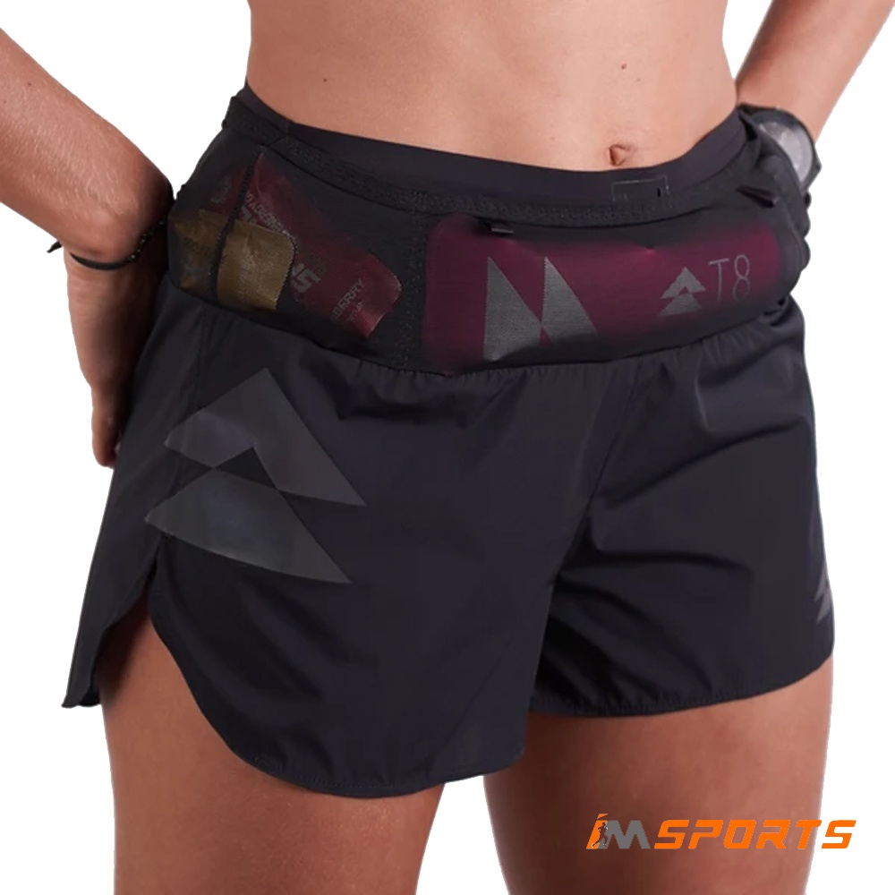 Quần Short Chạy Bộ Nữ T8 Sherpa Short V2 - Đen