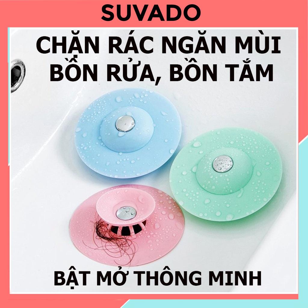 Chặn Rác chậu Rửa chén Bát lavabo ống thoát nước nhà tắm Bật Mở Thông Minh Ngăn Mùi Bồn Tắm B040 SUVADO