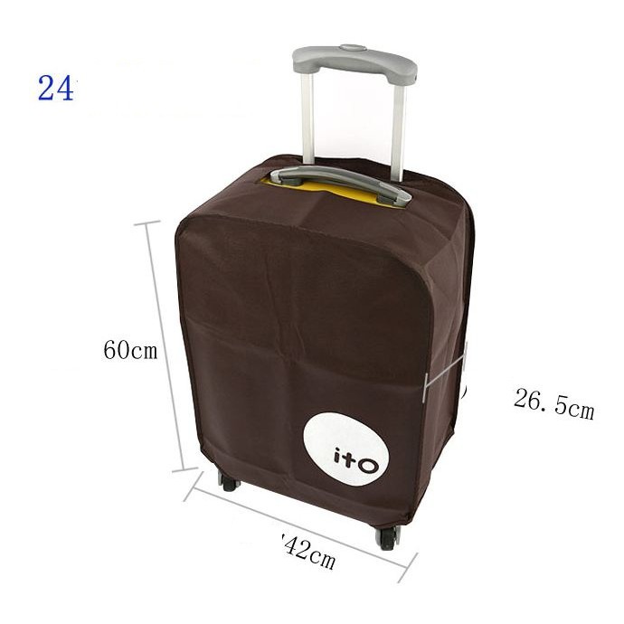 Túi bọc vali chống nước size 24 (Hồng)