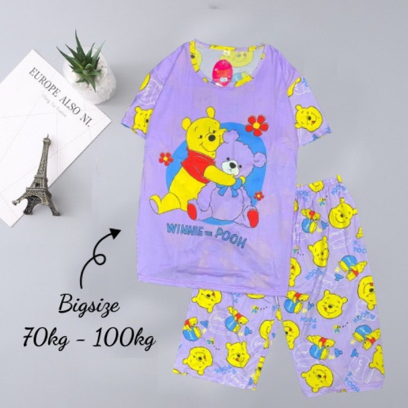 Đồ bộ bigsize quần cộc size từ 75kg - 100kg chất thun đa chiều mịn mát, Ship hỏa tốc trong 30 phút