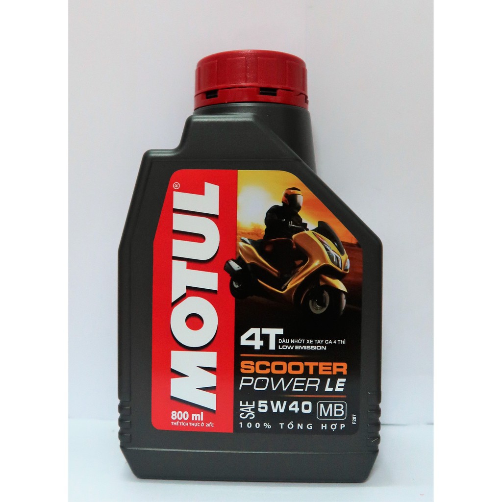 [Q12] Dầu Nhớt xe máy Motul Scooter Power 5W40 800ml