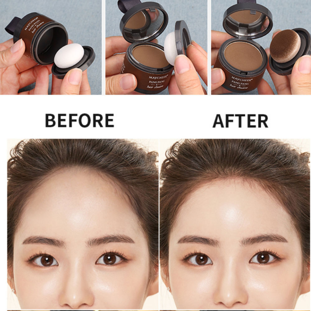 [Hàng mới về] Hộp Phấn Tạo Khối Chân Tóc 8 Màu Kết Hợp Thời Trang Cho Nữ