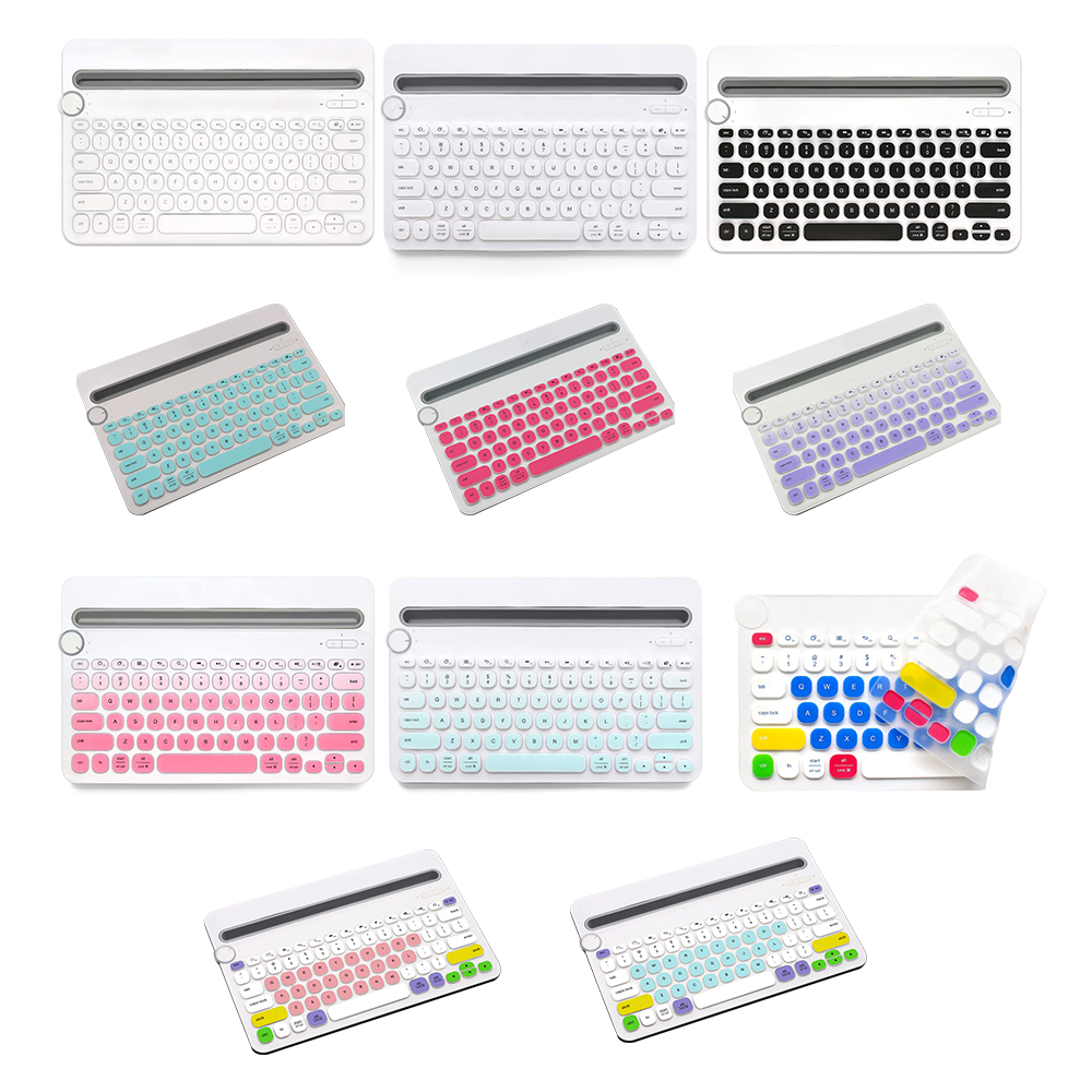 【QIANHAI】Keyboard Protective Film for Logitech K480 Dedicated Keyboard Cover Water-proof Wireless Keyboard Protective Film