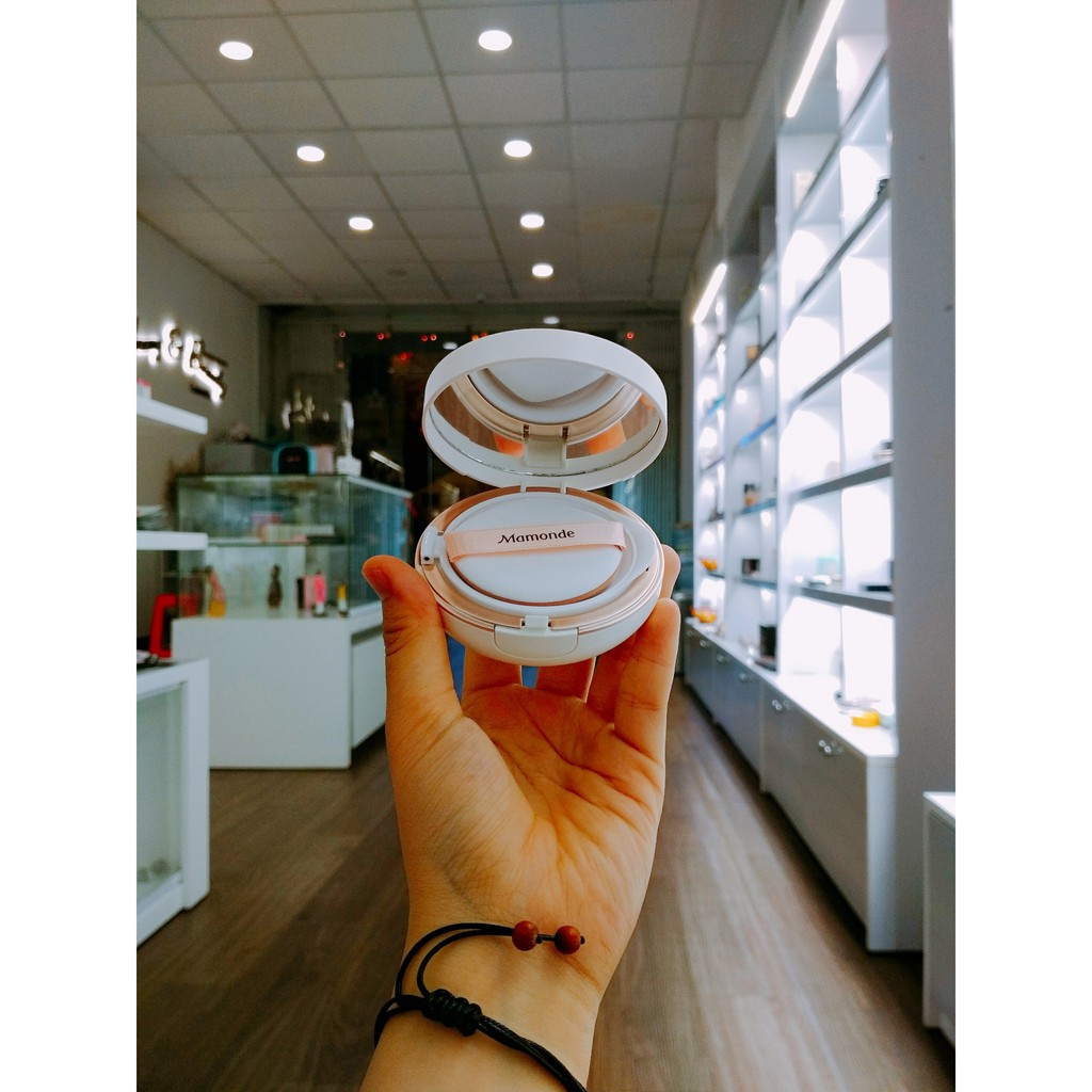 Phấn Nước Mỏng Mịn, Lâu Trôi, Che Phủ Tốt Mamonde Brightening Cover Powder Cushion SPF50+ PA+++ | BigBuy360 - bigbuy360.vn
