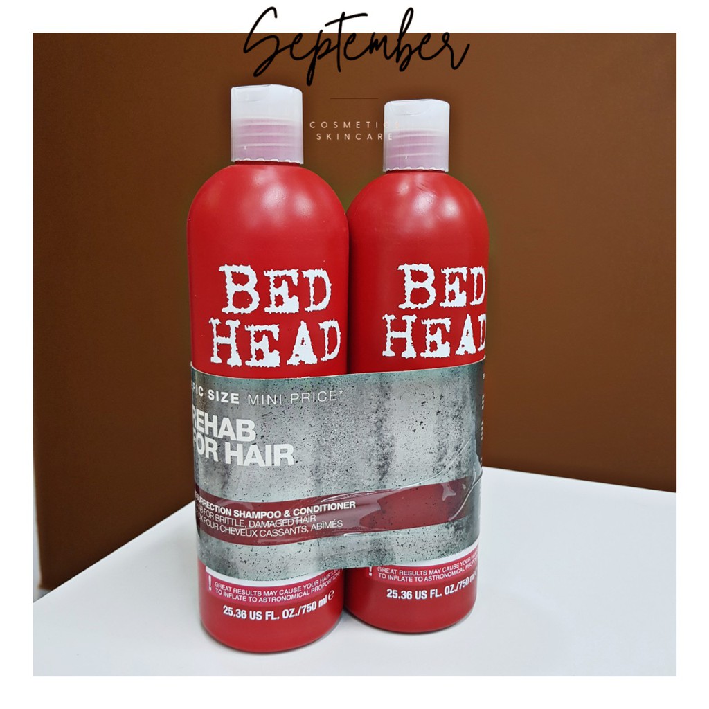 Bộ gội xả Tigi Bed head - Tigi đỏ phục hồi tóc