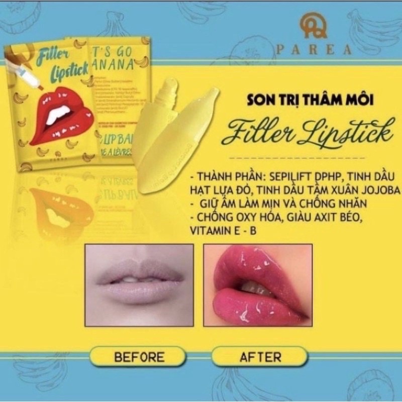 Son khử thâm làm hồng môi ( set 2 cây)