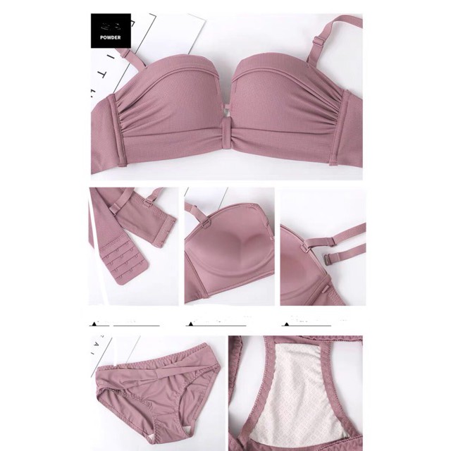 Bộ Đồ Lót Đúc Quả Vuông Nâng Ngực Cực Đẹp 971 | BigBuy360 - bigbuy360.vn