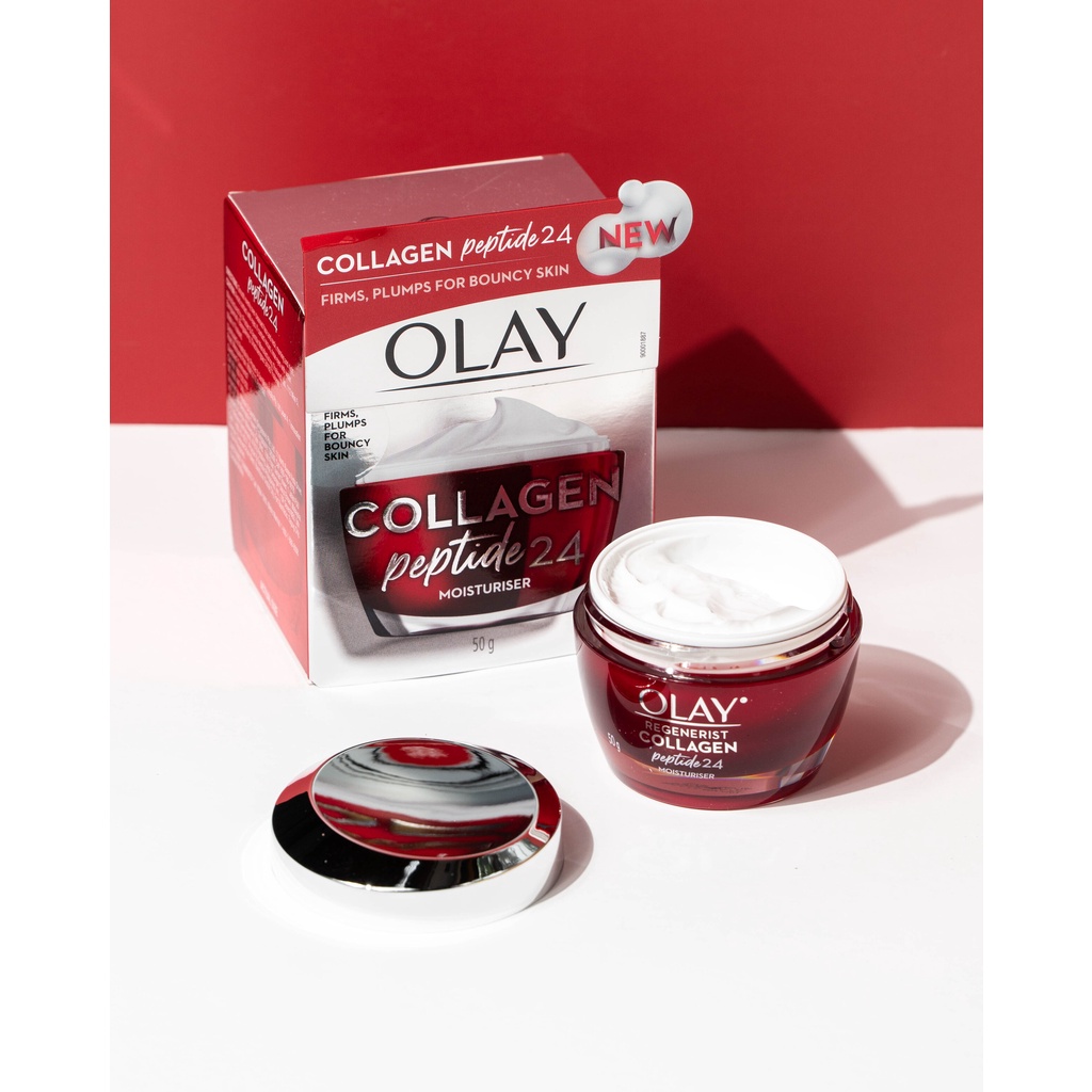 Kem Dưỡng Ẩm Ngăn Ngừa Lão Hóa Olay Chứa Hợp Chất Collagen Peptide 24 50g