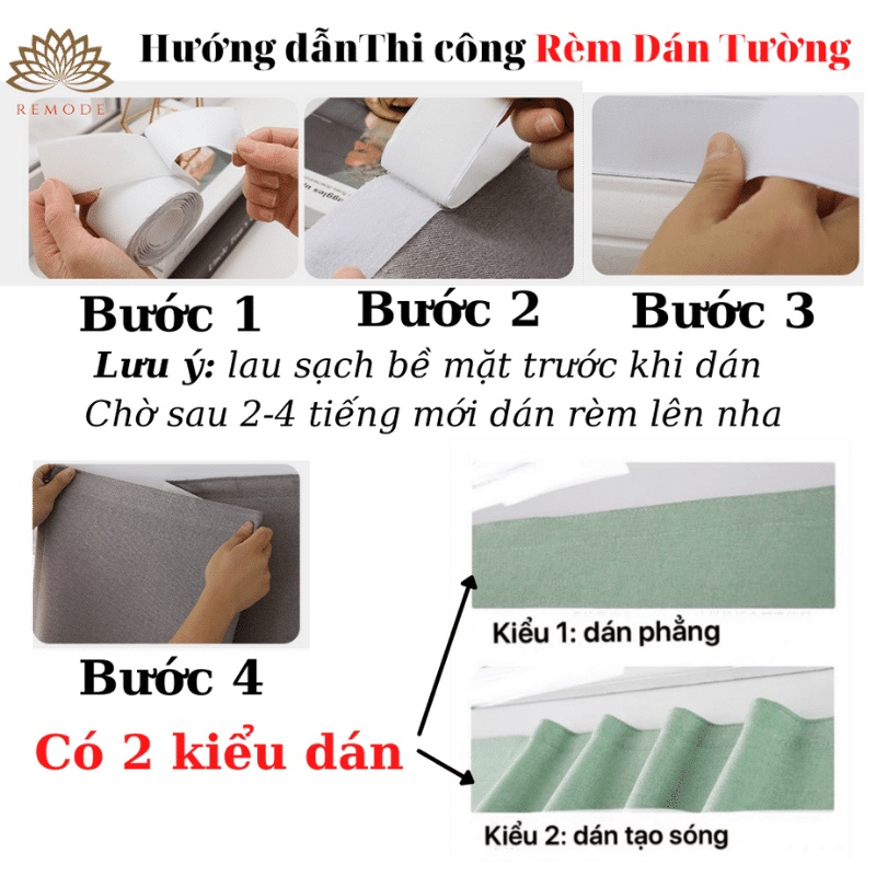 Rèm voan trắng nhiều mẫu dán tường,cửa, treo thanh, decor trang trí cửa sổ cửa chính phòng ngủ phòng khách REMODE-VP