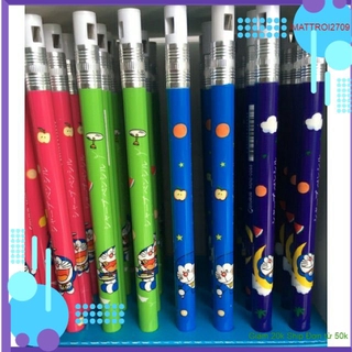 [Giá Sỉ] Bút chì bấm Doremon 2.0 - Nét viết đậm, đẹp, bền