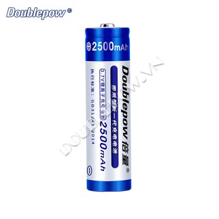 Cell pin sạc 18650 Doublepow 2500mAh