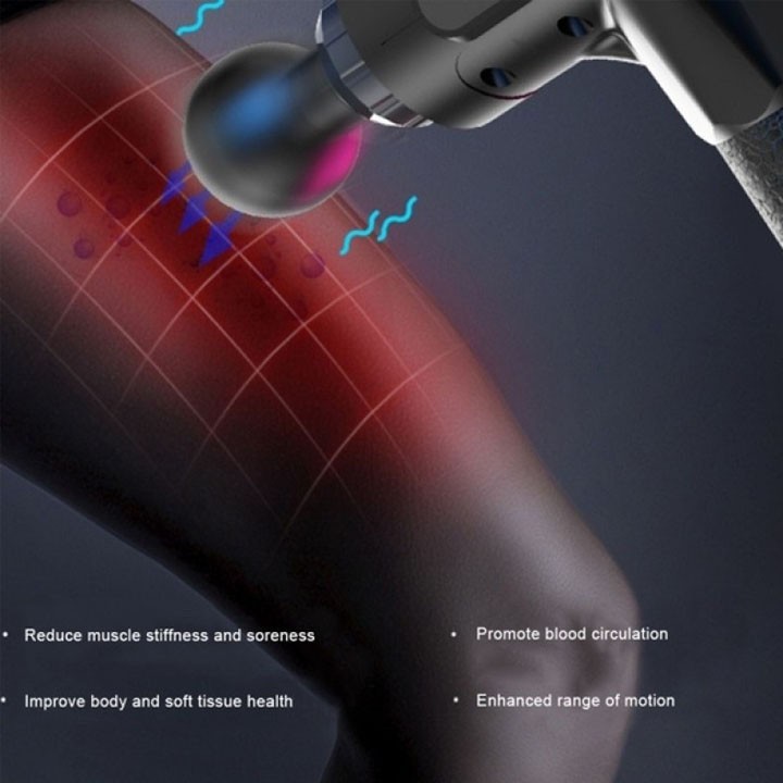 Máy Massa 4 Đầu 6 Chế Độ Fascial Trị Nhức Mỏi