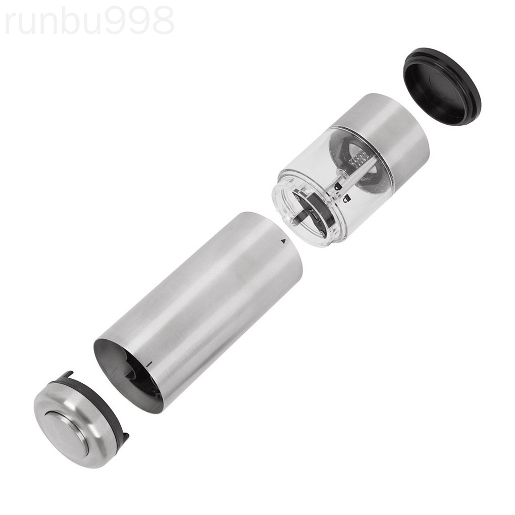 Máy xay tiêu tự động thép không gỉ chạy bằng pin