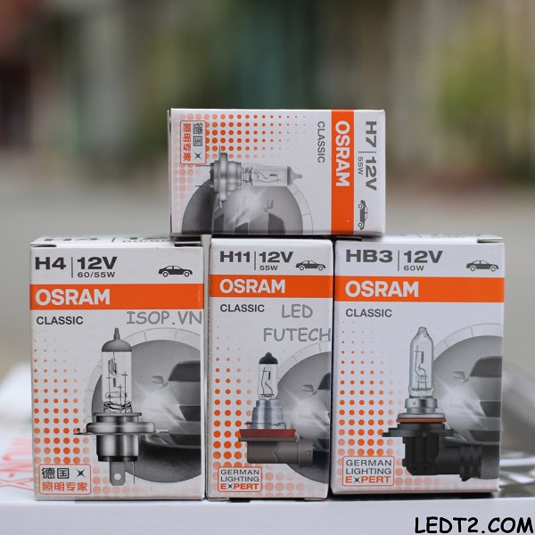 [LEDT2 ISOP] Đèn Halogen Osram tiêu chuẩn [Số lượng: 1 cái]