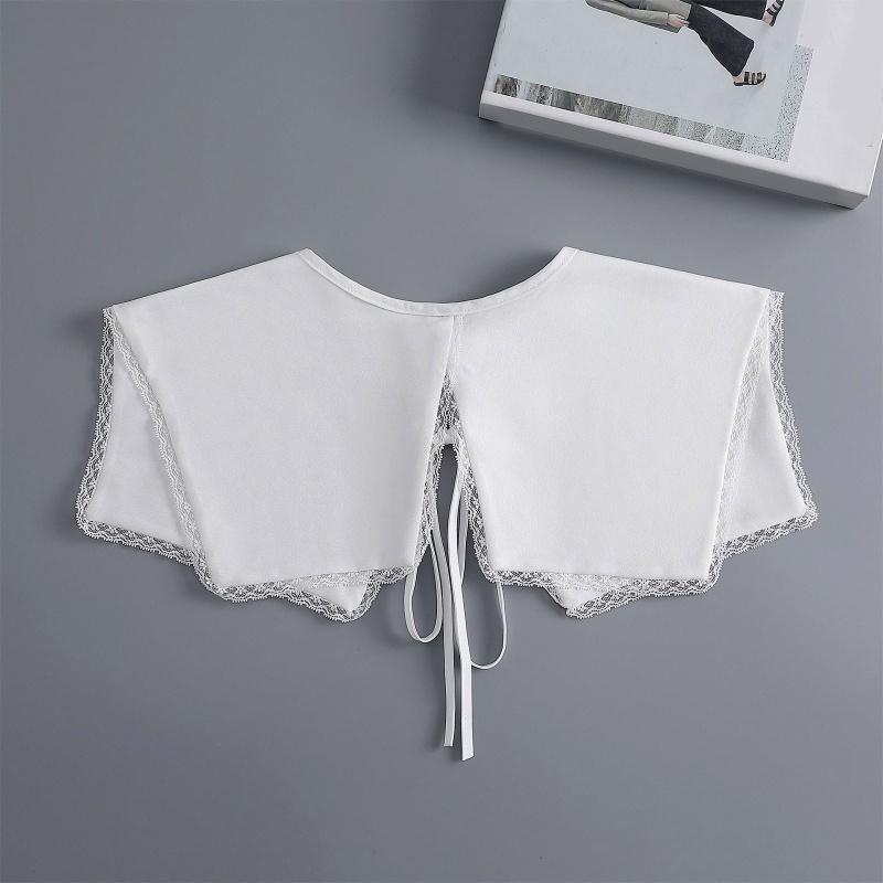 Cổ Áo Rời Cổ Bẻ Cột Dây Có Thể Tháo Rời