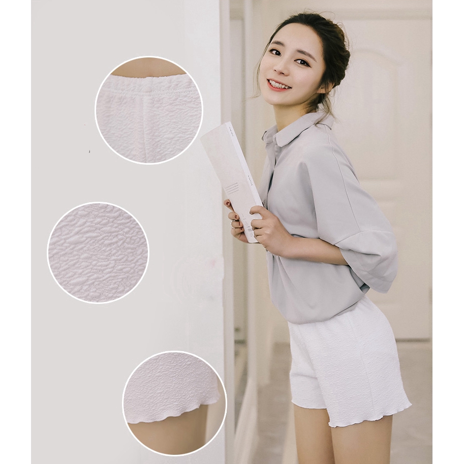 2 Pack Women Popular Safety Pants Anti Emptied Seamless Panties Indoor&amp;Outdoor Casual Ladies Shorts