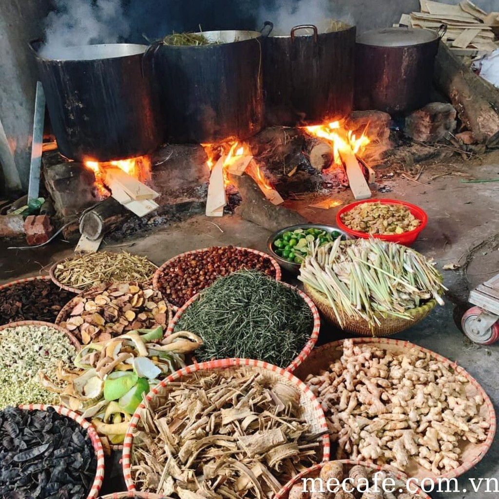 DẦU GỘI BỒ KẾT CÔ ĐẶC, Dầu gội thảo dược sạch gàu, nấm ngứa, chống ngăn rụng tóc, mọc tóc MECAFE (500ML)