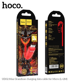 CÁP SẠC MICRO USB HOCO UD02