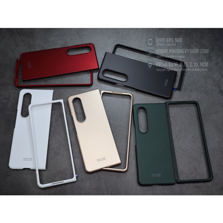 [Ship hỏa tốc] Ốp lưng mỏng FOLD COLOR cho Galaxy Z Fold4, Z Fold3....